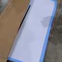 Correll 24"x60" Rectangular, Classroom Dry Erase/Markerboard Top Activity Table, Height Adjustable (19"-29), White Durable High Pressure Laminate, School Furniture, Made in The USA (Black)