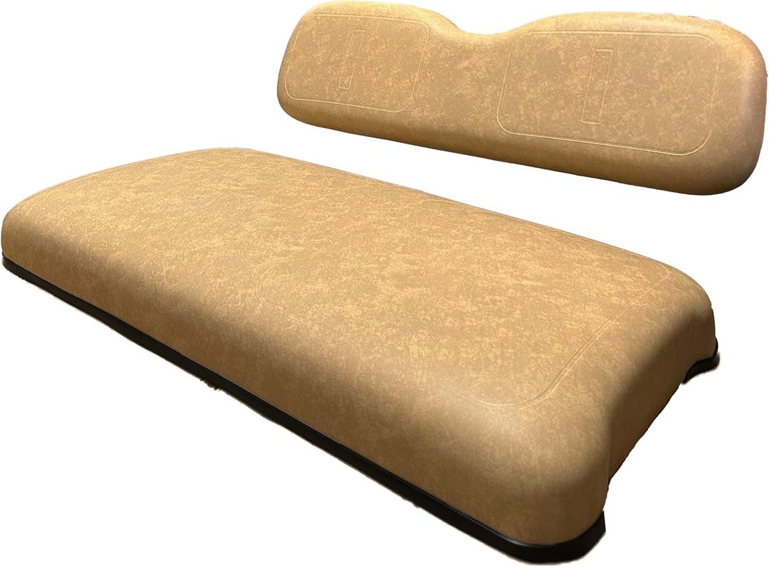 Dr.Acces Golf Cart Seats Front Seat Bottom & Seat Back Assembly for EZGO TXT/Medalist 1994-2013 Models, Replaces OEM # 71751-G04, factory size (Seat Set Tan)