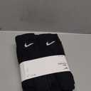 Nike Unisex Adult Everyday Cushioned Training Crew Socks (6 Pairs) (Large, Black/White)