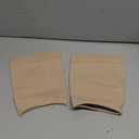 Plus Size Compression Sleeves for Calves Women Wide Calf Compression Legs Sleeves Men 6XL, Relieve Varicose Veins, Edema, Swelling, Soreness, Shin Splints, for Work, Travel, Sports and Daily Wear (XXXXXX-Large, Beige)