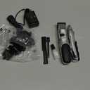 Wahl Groomsman Rechargeable Beard Trimmer kit for Mustaches, Nose Hair, and Light Detailing and Grooming with Bonus Wet/Dry Battery Nose Trimmer  Model 5622v