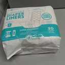 Paw Inspired Dog Diaper Liners | Inserts for Washable Covers, Female Dog Diapers, and Male Dog Belly Bands | Leakproof, Super Absorbent (30 Count)