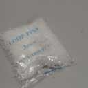 Green FABWOOD Snap Lock 3" Pin Security Loop Plastic Tag Fastener (1000 Pc)