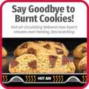 GoodCook AirPerfect Non-Stick Air Insulated 16 x 14 Cookie Sheet - Carbon Steel Cooking Pans, No Burn Insulation Bakeware, Cookie Sheets for Baking, Oven Pan Set