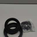 Universal Toilet Tank to Bowl Gaskets Kit, 4 PCS 2.75 Heavy Duty Toilet Tank Bolts Replacement, Fits Most 2-Inch and 3-Inch Leak Resistance Toilet Flush Valve Opening