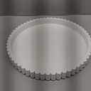 Handmade 12in Decorative Tray for Coffee Table Tray Decor, Gray Wooden Decorative Round Tray for for Coffee Table, Dining Room Table Entryway and Living Room Table