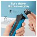 Series 3 3010s Wet & Dry Electric Shaver for Men/Rechargeable Electric Razor, Blue