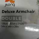 Twin Size Air Mattress Inflatable SofaDouble Inflatable Chair for Adults-Flodable Blow Up Couch Lounger-Portable Air Sofa for Indoor Living/Outdoor ActivitiesLight Brown