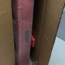 Folding Adirondack Chair, HDPE All-Weather Fire Pit Chairs, Plastic Adirondack Chairs with 2 Cup Holder, Outdoor Lawn Chair for Patio Garden (Red)