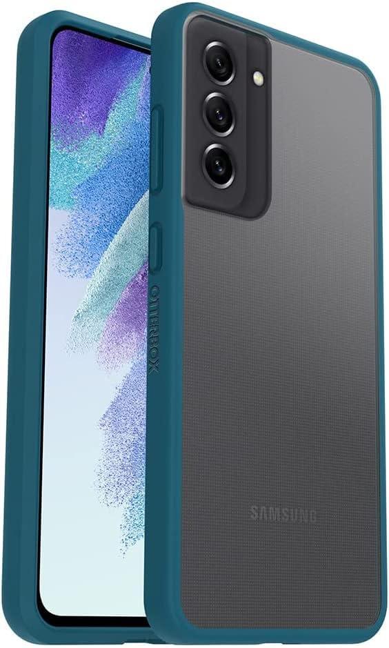 OtterBox Galaxy S21 FE 5G (Only) Prefix Series Case - Black, Ultra-Thin, Pocket-Friendly, Raised Edges Protect Camera & Screen, Wireless Charging Compatible - Non Retail Packaging (Pacific Reef)