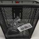 CXWXC Scooter Basket with Handle- Quick Release Front Bike Basket for E-Scooters - Bicycle Baskets with Fixed Bracket Fits Folding Bikes, Kick and Knee Scooters