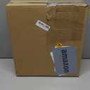 Decaller Large Capacity Mailbox with Key Lock, Wall Mount Metal Mail Box with Newspaper Compartment for Outside, 14.4" x 13" x 4.2", 932 Black