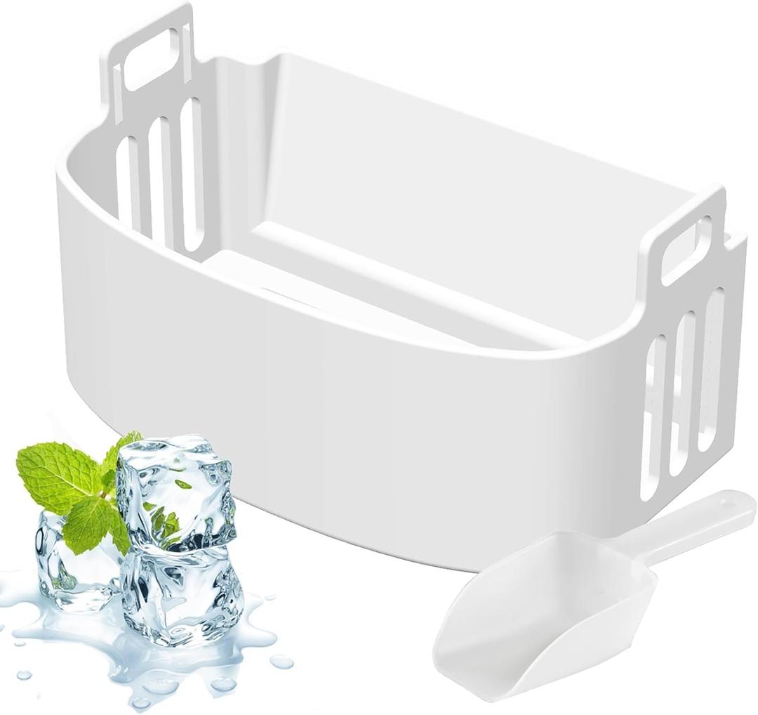 Ice Basket Compatible with Magic Chef Ice Maker, Replacement Basket Compatible with Magic Chef, Compatible with Frigidaire Durable and No Assembly, No Tools Required, Easy To Replace