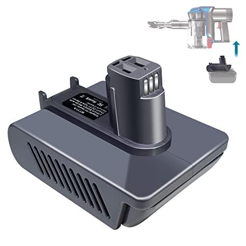 BTRUI for Dyson DC31 Type A Battery Adapter, for Makita 18V Lithium Battery to for DC31 DC34 DC44 DC45 Animal 917083-01 Handheld Vacuum Cleaner (NOT FIT Type B DC31 DC34 DC35 DC44 MK2)