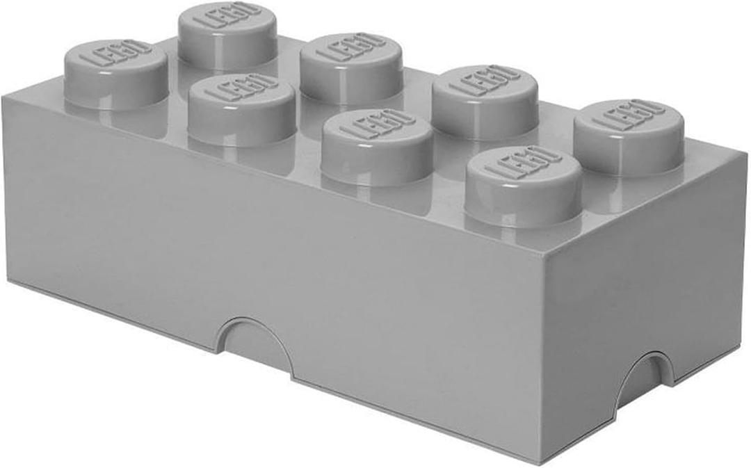 Room Copenhagen 8 LEGO Brick Box, Stone Grey (40040640) (Brick 8, Stone Grey)