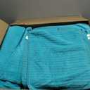 18 Piece Bath Towels Set,Ultra Soft Family Bathroom Towel Set with Hanging Loops-6 Bath Towels,6 Hand Towels,6 Washcloths,Highly Absorbent Quick Dry Shower Towel for Bathroom,Hotel,Spa-Teal Towel Set