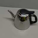 Joyzan Stainless Steel Tea Kettle, Stovetop Teakettle Stove Top Coffee Pour Teapot Fast Boiling Canister Water Jug Tea Pots 1.2L Cafe Restaurant Hotel Home Kitchen Camping Fruit Herbal