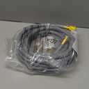 only fire 24 Ft 1/2" ID Natural Gas Hose, Propane Gas Grill Quick Connect/Disconnect Hose Assembly with 3/8" Female Flare x 1/2" Male Flare Adapter for Outdoor NG/Propane Appliance