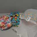 Mama Koala 3.0 Cloth Diapers for Babies with AWJ Lining, 6 Pack with 12 5-Layer Bboo(No Microfiber) Cloth Diaper Inserts - Reusable and Washable Pocket Diapers(12-My Warm Heart)