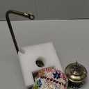 WarmEmbrace Candle Warmer Lamp with Timer for Jar Candles - Dimmable, Height and Brightness Adjustable Electric Wax Warmer Black, 2 Bulbs Included, House Warming Gift & Vintage Home Decor