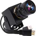 SVPRO 4K Webcam - HDMI/USB Dual Interface, Manual Zoom, 2.8-12mm CS Mount Lens for Close-up, CMOS IMX415 Industrial Camera for Machine Vision