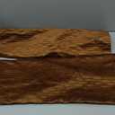DEZENE Light Brown Throw Pillow Cases: 2 Pack 18x18 Inch Original Stripe Velvet Square Decorative Pillow Covers for Farmhouse Couch