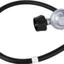 25IN Hose and Regulator Kit for Weber, Fits Weber Spirit, Genesis, and Summit Propane Gas Grill, Includes 200/300/400/Silver/Gold Series, for Weber Grill Parts 7502, 7627, 67069, 69891