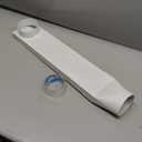 Upgrade UD48S 4" Telescoping Dryer Vent Kit 26"-43" Adjustable Stainless Steel Periscope Flat Dryer Vent Duct, Space-Saving for Tight Spaces, Fits LG/Samsung/Whirlpool, Easy Install Laundry Venting