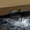 Low Profile Ceiling Fans with Lights and Remote,19.7in Flush Mount LED Dimmable Ceiling Fan,Pure White Fandelier Ceiling Fan for Bedroom.