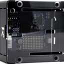 KKSB Case for Arduino Uno Q – Tall Aluminum & Steel Enclosure with Clear Polycarbonate Lid