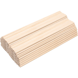 100 Pcs Wooden Dowel Rods - 3/8 x 17.5 Inch Unfinished Hardwood Sticks,Dowel Rods Wood Sticks for Craft and DIY, Macrame Dowel,Wooden Poles 100 Pcs Wooden Dowel Rods - 3/8 x 17.5 Inch Unfinished Hardwood Sticks,Dowel Rods Wood Sticks for Craft and DIY, Macrame Dowel,Wooden Poles