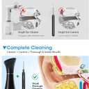 Ear Wax Removal Kit with Camera Ear Cleaner Tool for Safe & Effective Ear Care Includes Ear Camera for Visual Inspection & Gentle Ear Irrigation System Complete Ear Cleaning Solution