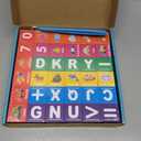 Magnetic Blocks for Toddlers 1-3, 1.4 inch Large Building Blocks Number ABC Learning Toys for 1 2 3 4 5+ Year Old Boys Girls Educational Montessori Toys for Preschool Activities 36PCS STEM Magnet Cube