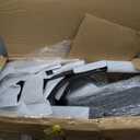 FDW | Metal Dining Chairs | Set of 4 | Black | Stackable Tolix Side Chairs with Backrest | Scratch-Resistant | Non-Slip Feet | Indoor/Outdoor Use | 330 lbs Capacity | for Kitchen & Restaurant