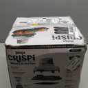 Ninja Crispi 4-in-1 Glass Air Fryer | 450F | Non-Toxic | 4QT & 6-Cup Glass Containers w/Lids | Microwave, Freezer, Dishwasher Safe | Max Crisp, Air Fry, Bake, Recrisp | Stone | FN101ST