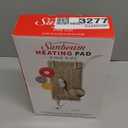 Sunbeam Premium Sunbeam Heating Pad with Compact Storage King Size Beige (12" x 24")