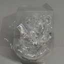 2 Packs 100 LED Christmas Snowflake String Lights Hanging Decorations - Winter Wonderland Lighted Decor for Holiday Xmas Indoor Outdoor Party Supplies (42.6ft, Batteries Not Included) (White)