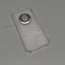 Shields Up Designed for iPhone 12 Case/iPhone 12 Pro Case, Minimalist Wallet Case with Card Holder [3 Cards] & Ring Stand, Slim Protective Cover for Apple iPhone 12/12 Pro (6.1 inch) - Clear