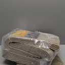 Non-Slip Stair Treads for Wooden Steps Indoor, 4 Pack 9" X 28" Edging Stair Carpet Mat with TPE Backing, 0.4" Thick Stair Runners for Kids Elders & Pets, 100% Polyester Stair Rugs, Beige