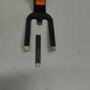 2pcs Garden Tools Comfortable Handle Hoes for Garden Work Carbon Steel Outdoor ToolsOrange
