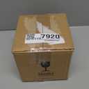 homicozy Coffee Pod Holder with Bamboo Lid, Large Capacity 80-Ounce Clear Countertop Storage for Coffee Capsules, K Cup Organizer for Keurig/Nespresso, coffee filter holder, Coffee Bar Accessories