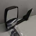 JDMSPEED Driver Side View Mirror Compatible with 2003-2017 for Chevy Express 1500/2500/3500 2003-2017 for GMC Savana 1500/2500/3500 Manual Adjustment Fold Non-Heated GM1320426 (Driver Side View)