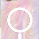 LONLI Hue - Magnetic Case for iPhone 16 Pro - [Compatible with Magsafe] - [360 Shock-Absorbent Bumper] - [Cute and Unique Phone Cover for Girls and Women] - Dreamy Night