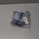 GUIFIER 30 PCS 5x7 Inch Navy Blue Satin Gift Bags with Drawstrings, Party Favor Bags with Thank You Tags, Silk Gift Bags, Small Gift Wrap Bags, Jewellery Drawstring Pouches, Baby Shower Candy Bag