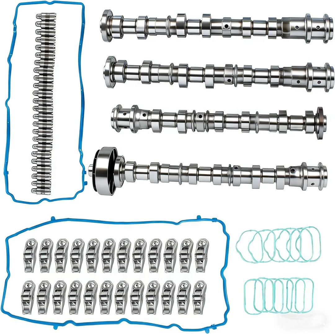 5184377AG Engine Camshafts Rockers Arm Lifters Kit 3.6L Compatible with Dodge Charger Challenger Durango Ram 1500 Jeep Cherokee Wrangler Grand Chrysler 200 300 5184378AG 5184332AA 5184296AH