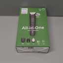 Norelco Philips All-in-One 3000 Series 13 in 1 Trimmer for Men, Beard Trimmer & Head Hair Clipper, Full Metal Self-Sharpening Blades & 8 Length Settings, MG3939/50 (Black)