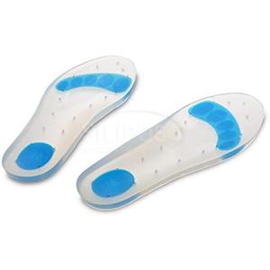 Silipos SoftZone 4013 Full Length Foot Insole - Small, Latex-Free, Hypoallergenic Multi-Density Silicone Foot Cushion