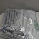 Mavivegue Book Shelf, 12 Cube Storage Organizer, DIY Bookcase, Metal Cube Bookshelf, Cubbies Closet Storage Organizer Shelves for Bedroom, Living Room, Home, Office