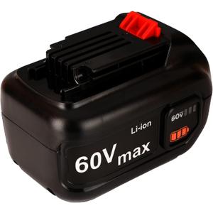 2000mAh Compatible with Black and Decker 60v Battery LBX1560 LBX2560 LHT360 LST560 LSW60C CM2060C LBX1560 LBX2560 Li-ion Battery -Amazon Shipping