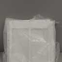 SpaceAid 4 Tier Rotating Bookshelf Tower, Bamboo Spinning Book Shelf, Revolving 360 Bookcase Storage Swivel Round Carousel, Vertical Rotate Turning Spiral Corner Organizer (4-Tier White)